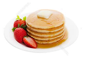 Plate of pancakes