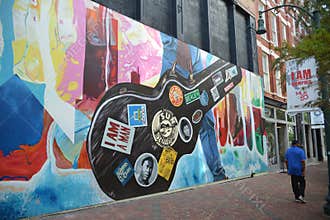 Memphis History Street Art, Memphis, Tennessee