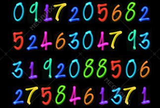 Multiple light numbers