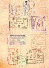 Visa in US Passport