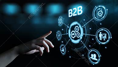 B2B Business Company Commerce Technology Marketing concept