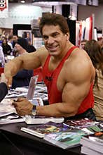 Lou Ferrigno at Arnold Fitness Health Expo