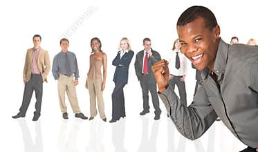 Group of business people