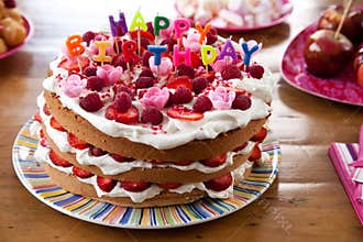 Happy birthday cake