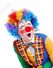 Amazed clown