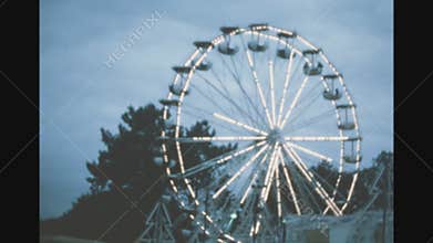 France 1975, Funfair night scenes