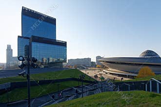 View from the lokout at Internatinal Conventions Centre