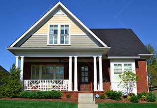 Brick Cape Cod Home