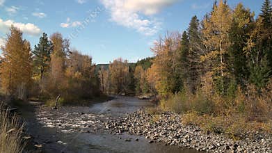 Coldwater River BC Autumn 4K UHD
