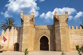 Old Ruins of Chellah or Sala Colonia in Rabat, Morocco
