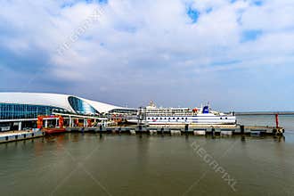 Busy Xuwen Port, Zhanjiang City, Guangdong