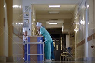 Hospital hallway