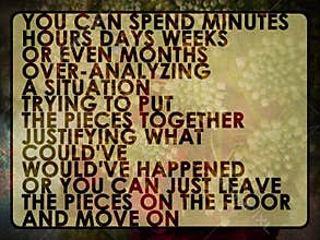 Famous Quote about hope and moving on