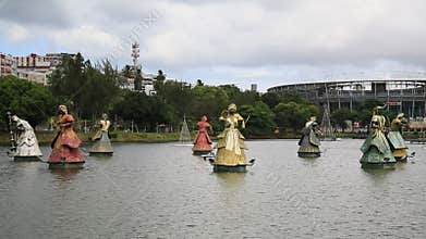 Orisha sculpture in salvador