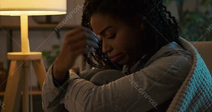 Heartbroken woman suffering with depression