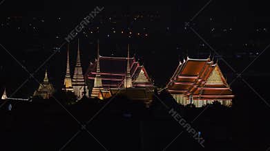 Wat Pho or  Phra Chettuphon Wimon Mangkhalaram Ratchaworamahawihan Temple in Bangkok, Thailand