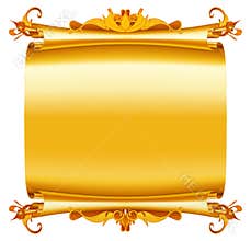 Vintage scroll