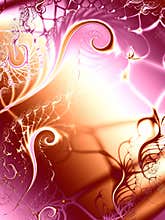 Unique Vines Swirls Texture