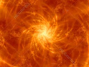 Fireball Fire and Flames Swirl