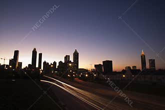 Nightscape of Atlanta