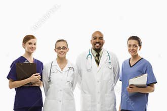 Healthcare workers portrait