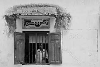 Man in the window (Sri Lanka - Asia)