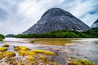 Guainía, Colombia. The big and amazing mountain of Mavicure