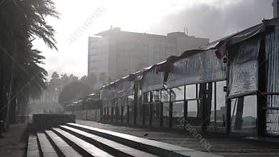 Closed bars and restaurants in Barcelona