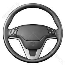 Steering wheel.