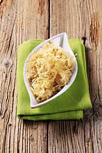 Bowl of sauerkraut