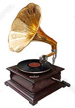 Vintage gramophone