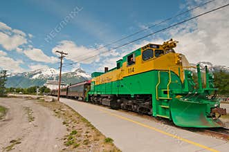Train excursion to White Pass