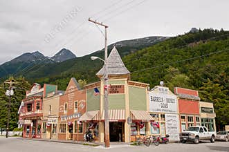 Quaint and unique architecture in Skagway