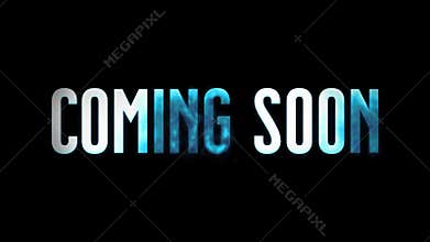 Scifi Movie Trailer Coming Soon Text Reveal