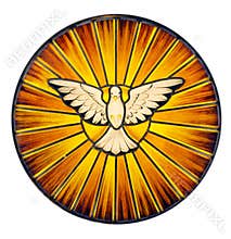 Holy Spirit Stained Glass
