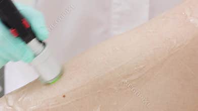 Cosmetology and laser hair removal. Body care. Beauty clinic.