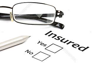Insurance or risk concept