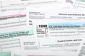 Tax forms.