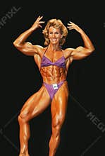 Bev Francis at 1986 IFBB Ms Olympia in New York City