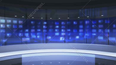Background video for news broadcast.
