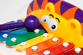 Toy child's xylophone