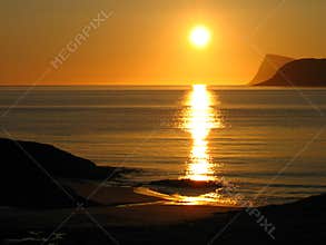 Midnight sun - Norway