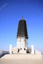 Scenic spot building ï¿½ï¿½ pagoda