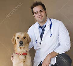 Vet and retriever 3
