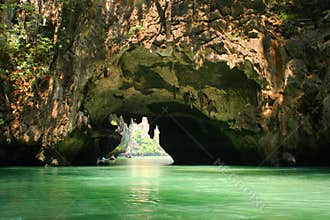 Lagoon near to Phuket