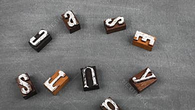 CASE STUDY. Text on a dark chalk board