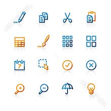 Contour publish icons