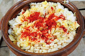 Traditional lenten fare from the Balkans