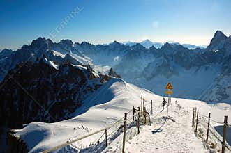 Aiguille du Midi panorama