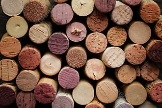Cork wine